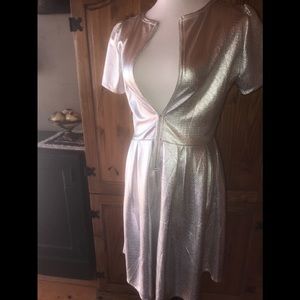 Lularoe Amelia Elegant Silver
